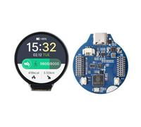 Carte MCU RP2350 basée sur la puce du microcontrôleur Raspberry Pi RP2350, écran LCD de 1,3" intégré 240 × 240 pixels IPS coloré 65 K, design double cœur et double architecture
