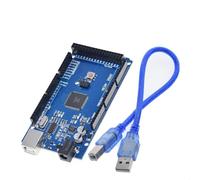 Carte Mega 2560 R3 Mega2560 REV3 (ATmega2560-16AU CH340G) avec câble USB Compatible pour Arduino 1 ensemble
