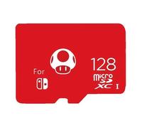 carte mémoire 128 Go microSDXC Carte pour Nintendo Switch - Produit sous Licence Nintendo. jusqu'à 100 MB/s UHS-I Class 10 U3, Roug