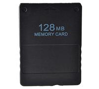 Carte Mémoire 128 Mo Gamer Gear Haute Vitesse pour Playstation 2 Sony PS2 Noire