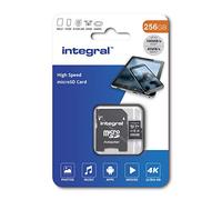 INTEGRAL Micro SD 256GB Classe 10 UHS-I V30 A1 R180 MB/s