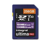 INTEGRAL Carte SD 256GB Classe 10 UHS-I V30 (180/130 MB/s)