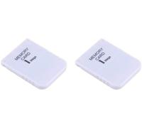 Carte Mémoire, 2Pcs Bâton De Carte Mémoire En Plastique Portable Avec Une Capacité De 1 Mo Pour Le Jeu