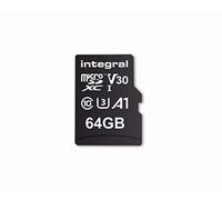 Integral INMSDX64G-100V30 mémoire flash 64 Go MicroSD UHS-I Classe 10