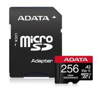 Carte mémoire ADATA MicroSDXC haute endurance 256 Go - Classe 10, V30, A2
