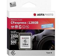 Carte CFexpress AgfaPhoto 128 Go Pro. Haute vitesse, 500 Mo s / 1500 Mo