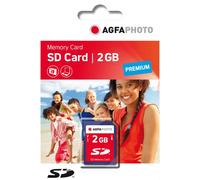 Carte mémoire AgfaPhoto SD Premium 2 Go | ✅ Livraison gratuite à partir de 100 €