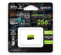 Carte mémoire Apacer Endurance, 256Go, micro SDXC, AP256GEDM1D05-R, UHS-I U3 (Class 10), V30, A1