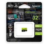 Carte mémoire Apacer Endurance, 32Go, micro SDHC, AP32GEDM0D05-R, UHS-I U3 (Class 10), V30, A1