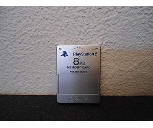 Carte Mémoire argent 8 Mo pour Playstation 2