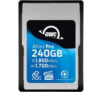 Carte Mémoire Atlas Pro Cfexpress 4.0 Type A Haute Performance 240 Go De Qualité Professionnelle, Jusqu'À 1850 Mo/S En Lecture Et 1700 Mo/S En Écriture