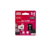 Carte mémoire avec adaptateur et lecteur de carte M1A4-0640R12