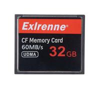 Carte mémoire CF 32 Go UDMA Vitesse jusqu'à 60 Mo/s pour appareil photo reflex professionnel, vidéaste, amateur