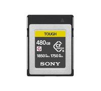 Sony Carte mémoire CFexpress Type B Tough CEB-G480T 480 Go R1850/W1750 Mb/s