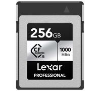 Carte mémoire CFexpress Lexar Professional type B 256 Go Argent