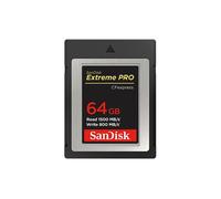 Carte mémoire CFexpress - SanDisk - SDCFXPRESS 64GB - 1700 Mo/s lecture - 800 Mo/s écriture - Noir