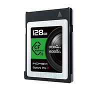 Carte mémoire CFexpress Type B 128 Go, enregistrement vidéo RAW 4K8K, jusqu'à 1700 Mos en lecture, 1600 Mos en écriture, compatible avec Nikon Z6Z7D6, Canon EOS1DXMark IIIEOSR5, Panasonic