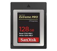 Carte mémoire CFexpress Type B - SANDISK - Extreme PRO - 128 Go - 1 700 Mo/s - 4K RAW