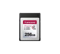 Carte mémoire CFexpress Type B - Transcend - 820 - 256 Go - 1700 Mo/s lecture - 1300 Mo/s écriture