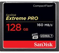 Carte mémoire CompactFlash SanDisk Extreme PRO, 160 Mo/s, 128 Go