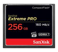 Carte mémoire CompactFlash SanDisk Extreme PRO, 160 Mo/s, 256 Go