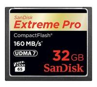 SanDisk - CompactFlash 32Go Extreme Pro 1060x (160Mb/s)