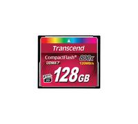 Transcend - Carte mémoire flash - 128 Go - 800x - CompactFlash