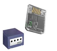 Carte mémoire compatible avec Wii, carte de stockage 8 en 1 1024 Mbit avec affichage numérique, accessoire d'enregistrement de données pour console de jeu rétro, 2 Go