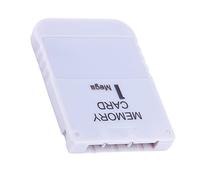 Carte mémoire de 1 Mo pour 1 jeu PS1 portable, facile à utiliser, compatible avec un jeu, ne perdez jamais vos progrès de jeu, essentiels, sérieux et décontractés, excellent rapport qualité/prix