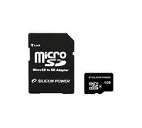 - carte mémoire flash - 4 Go - microSDHC