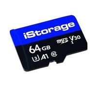 Carte mémoire micro SD iStorage - Carte mémoire flash - 64 Go - A1 / Video Class V30 / UHS-I U3 / Class10 - micro SD