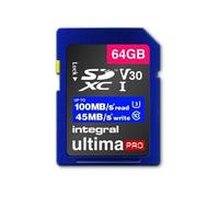 - Carte mémoire flash - 64 Go - Video Class V30 / UHS-I U3 / Class10 - SDXC UHS-I