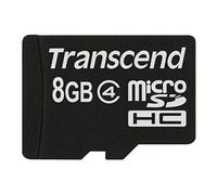 Carte microSDHC Transcend Standard 8 GB Class 4