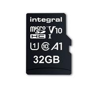 - Carte mémoire flash (adaptateur microSDHC - SD inclus(e)) - 32 Go - A1 / Video Class V10 / UHS Class 1 / Class10 - microSDHC UHS-I