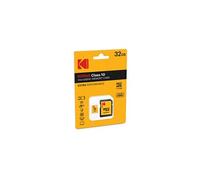 Kodak - Carte mémoire flash (adaptateur microSDHC - SD inclus(e)) - 32 Go - Class 10 - micro SDHC G