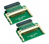 Carte Mémoire Flash Compacte Vers Disque Dur Ide 1.8 Pouces, 2x Cf Merory, 50 Broches, Adaptateur Pour Ssd