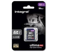 Integral INSDH32G10-80U1 mémoire flash 32 Go SD UHS-I