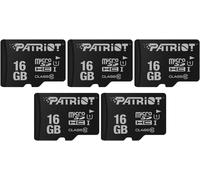 Carte Mémoire Flash Microsd Lx Serie 16Go - Psf16Gmdc105 - Paquet De 5