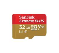 Carte mémoire flash - SANDISK - 32GB - Extreme PLUS microSDHC - A1 C10 V30 UHS-I U3