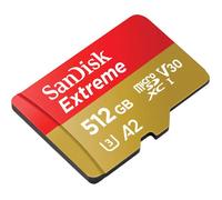 Carte mémoire flash - SANDISK - 512GB - Extreme microSDXC 160MB/s A2 C10 V30 UHS-I U3
