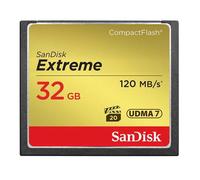 SanDisk Carte mémoire Extreme Compact Flash 32 Go 120 Mo/sec G