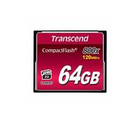 Transcend 64GB 800x CF 64 Go CompactFlash MLC