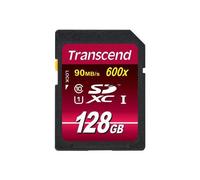 Transcend Carte mémoire flash SDXC Ultimate 128 Go UHS‑I U1 (Class 10) 600x