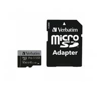 Verbatim Carte mémoire microSDXC 47046 – 512 Go UHS‑I U3 Classe 10 – Neuf