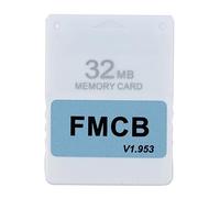 Carte mémoire FMCB 8 Mo / 16 Mo / 32 Mo / 64 Mo avec fonction FMCB, 32M | Carte mémoire avec fonction FMCB, 8 Mo / 16 Mo / 32 Mo / 64 Mo pour console, aide à démarrer le jeu sur votre disque dur,