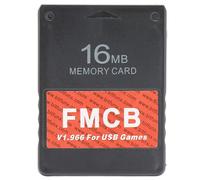 carte mémoire FMCB de 16 Mo, carte mémoire de jeu, plug-and-play, V1.966, prise en charge des jeux USB pour les jeux PS2