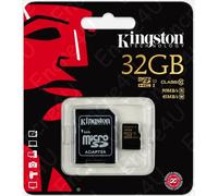 Carte Mémoire Haut Débit 45Mo/s Micro SD SDHC SDXC UHS-I Classe 10 ( Kingston )