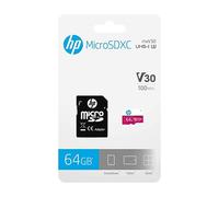 Carte Mémoire HP 64 Go Micro SDXC MXV30 UHS-I U3