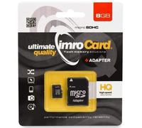 IMRO 4/8G ADP mémoire flash 8 Go MicroSDHC Classe 4