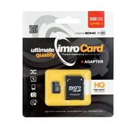 Carte Mémoire Imro® Microsd 32gb Avec Adaptateur / Class 10 Uhs